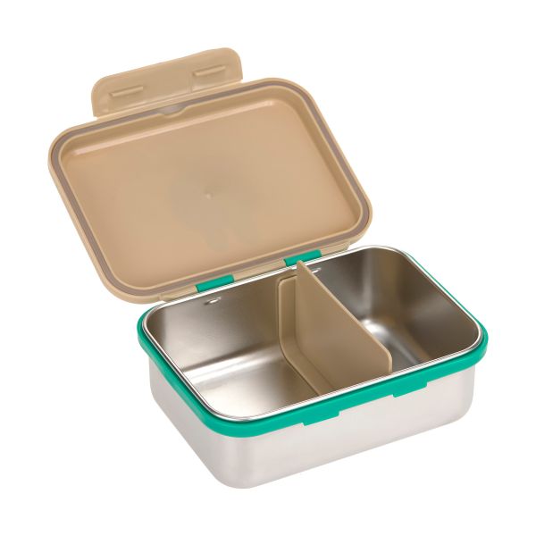 Lässig Happy Trails Lunchbox Stainless Steel - Frog Lässig Happy Trails Lunchbox Stainless Steel - Frog