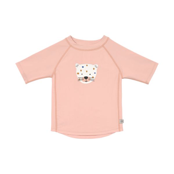 Laessig Zwem T Shirt Korte Mouw Leopard Pink 86 Baby Dump