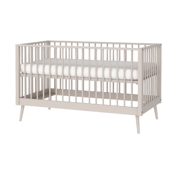 Europe Baby Evy Ledikant 70 x 140 cm Incl. Juniorzijde - Oatmeal Europe Baby Evy Ledikant 70 x 140 cm Incl. Juniorzijde - Oatmeal