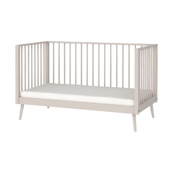 Europe Baby Evy Ledikant 70 x 140 cm Incl. Juniorzijde - Oatmeal Europe Baby Evy Ledikant 70 x 140 cm Incl. Juniorzijde - Oatmeal