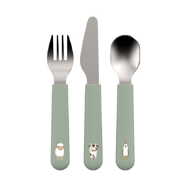 Mepal Little Farm Kinderbestekset Mio 3-delig 