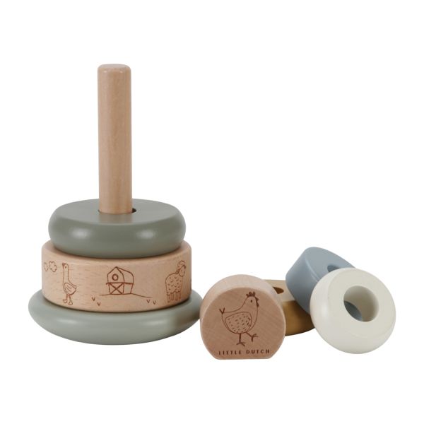 Little Dutch Tuimelstapelaar Little Farm FSC
