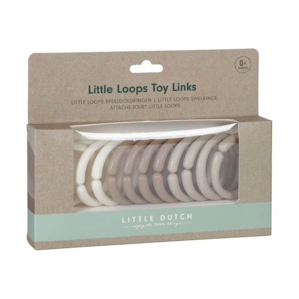 Little Dutch Loops Speelgoedringen Beige