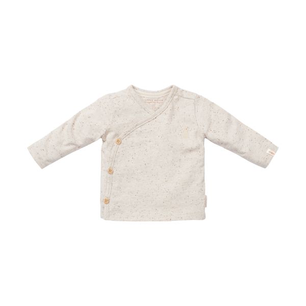 Little Dutch T-Shirt Overslag Nappy Sand 50