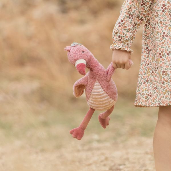 Little Dutch Safari Friends Knuffel Flamingo - 35 cm 