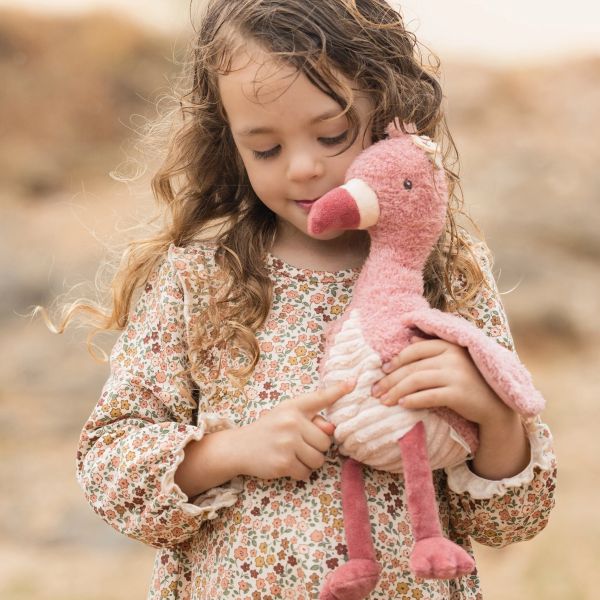 Little Dutch Safari Friends Knuffel Flamingo - 35 cm 