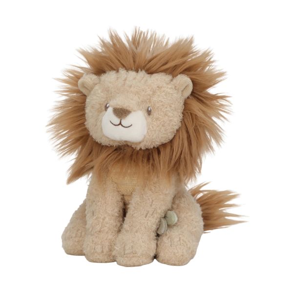 Little Dutch Safari Friends Knuffel Leeuw - 17 cm 