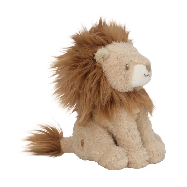 Little Dutch Safari Friends Knuffel Leeuw - 17 cm 