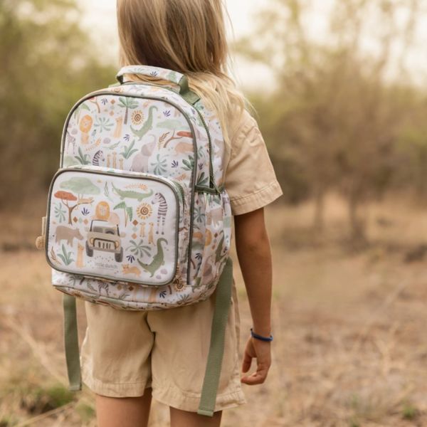 Little Dutch Safari Friends Rugzak - 35 cm