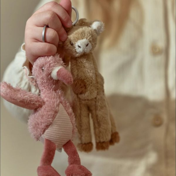 Little Dutch Safari Friends Sleutelhanger Giraf Little Dutch Safari Friends Sleutelhanger Giraf