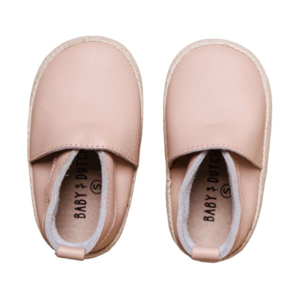 Mavies Babyshoes Babyboots Lou Roze Leather S / 18 Mavies Babyshoes Babyboots Lou Roze Leather S / 18