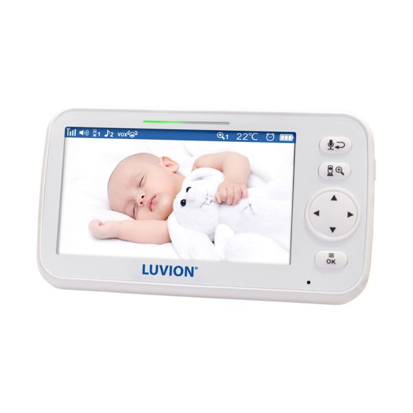 Luvion Icon Deluxe 2 Babyfoon - White Edition Set