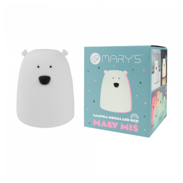 Mary's Led Lamp Bear Large - White