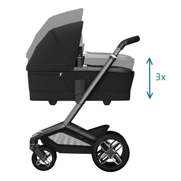 Maxi-Cosi Fame Kinderwagen 2-in-1 - Twillic Black Maxi-Cosi Fame Kinderwagen 2-in-1 - Twillic Black