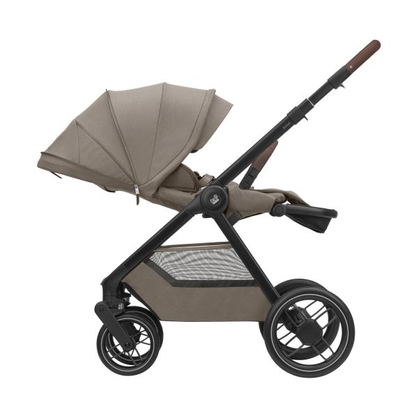 Maxi-Cosi Oxford+ Kinderwagen 2-in-1 - Twillic Truffle (Dark Frame + Brown Leather) Maxi-Cosi Oxford+ Kinderwagen 2-in-1 - Twillic Truffle (Dark Frame + Brown Leather)
