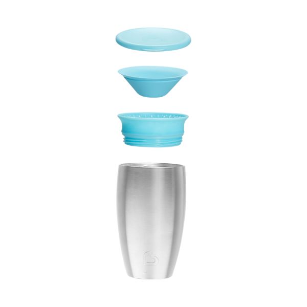 Munchkin Stainless Steel Miracle Sippy Cup - Blue Munchkin Stainless Steel Miracle Sippy Cup - Blue