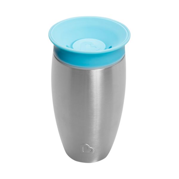 Munchkin Stainless Steel Miracle Sippy Cup - Blue Munchkin Stainless Steel Miracle Sippy Cup - Blue