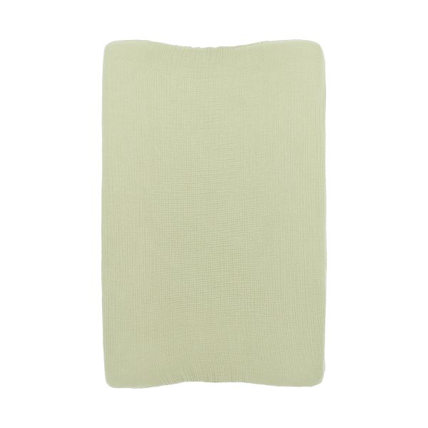 Meyco Baby Uni Aankleedkussenhoes - Soft Olive - 50x70 cm Meyco Baby Uni Aankleedkussenhoes - Soft Olive - 50x70 cm
