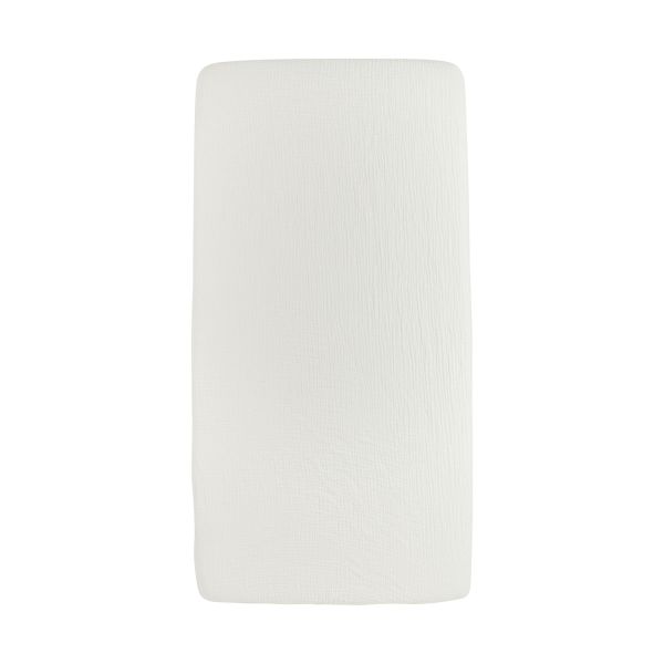 Meyco Baby Hydrofiel Hoeslaken Wieg - Uni - Offwhite - 40x80 cm Meyco Baby Hydrofiel Hoeslaken Wieg - Uni - Offwhite - 40x80 cm