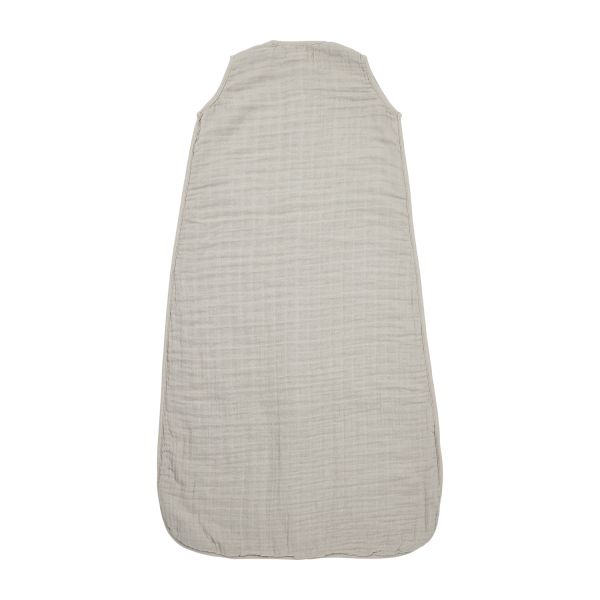 Meyco Baby Uni baby slaapzak Pre-Washed hydrofiel Greige 70 cm