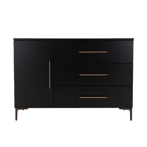 TWF Ledikant 60 x 120 - Commode XL 3 Laden 1 Deur - Hanglegkast 2 Deuren 1 Lade Modena Metaal TWF Ledikant 60 x 120 - Commode XL 3 Laden 1 Deur - Hanglegkast 2 Deuren 1 Lade Modena Metaal