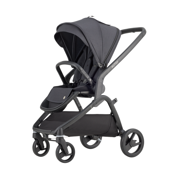 Mutsy Wandelwagen Flow Black Frame - Dark Grey Grip - North Black
Mutsy Wandelwagen Flow Black Frame - Dark Grey Grip - North Black