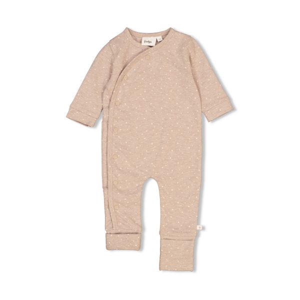 Feetje Boxpak Met Voet Print The Magic Is In You Taupe Melange 44