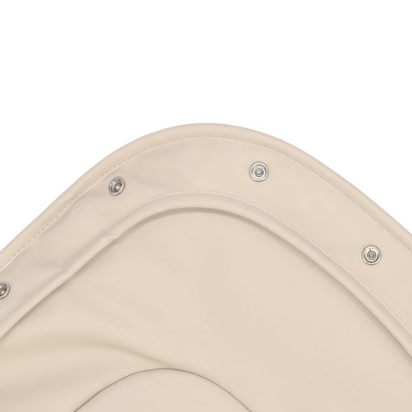 Kidsmill Up! Newborn Kussen - Leatherlook - Buttercream