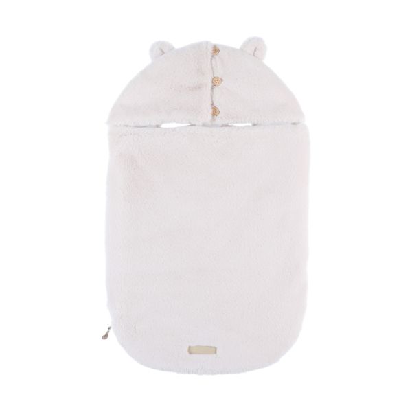 Noukie's M&M24 Voetenzak - Imitatiebont - Zand