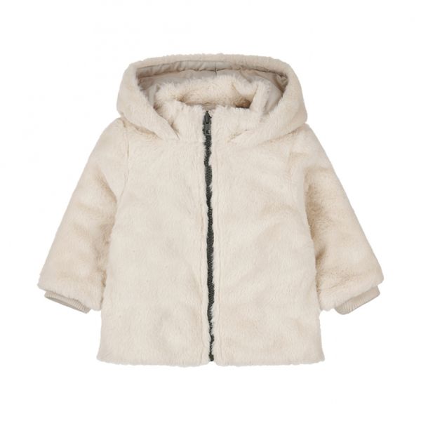 Dirkje Jas Soft – Maat 68 – Offwhite