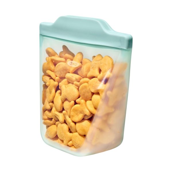 OXO Tot Bewaarzakken - 2 Pack - Silicone - Opal & Dusk