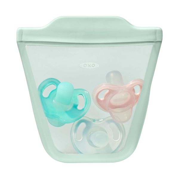 OXO Tot Bewaarzakken - 2 Pack - Silicone - Opal & Dusk