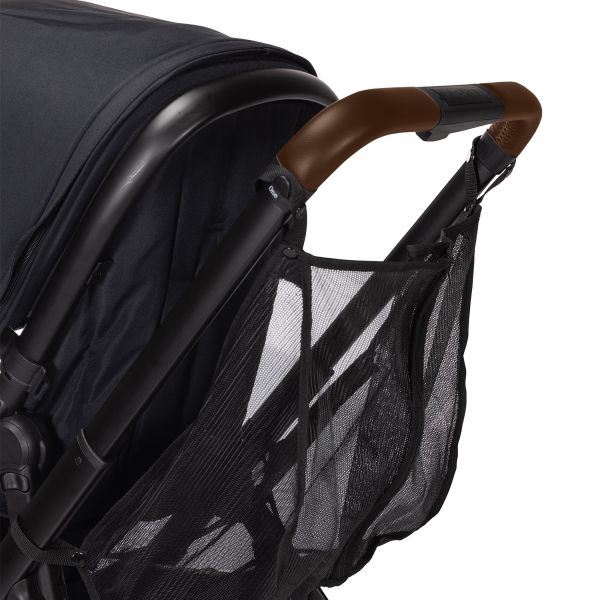 Dubatti One E5 Kinderwagen 2-in-1 Black Frame Black/Dark Brown