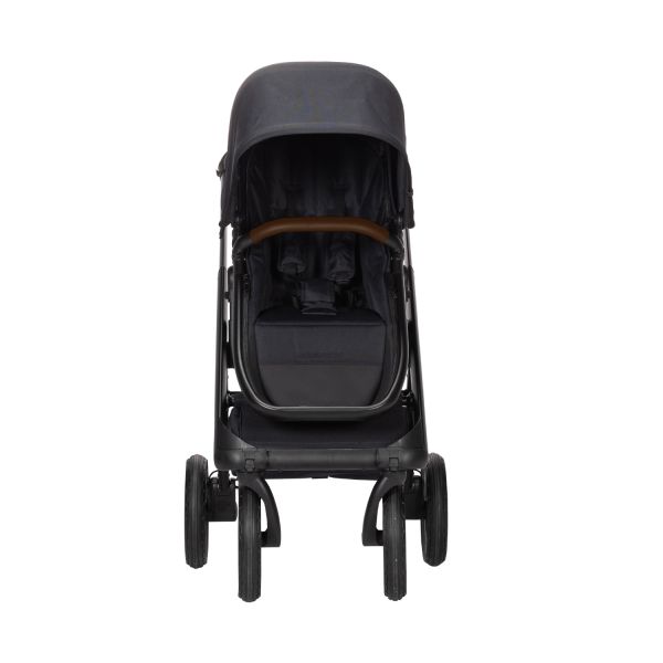 Dubatti One E5 Kinderwagen 2-in-1 Black Frame Black/Dark Brown