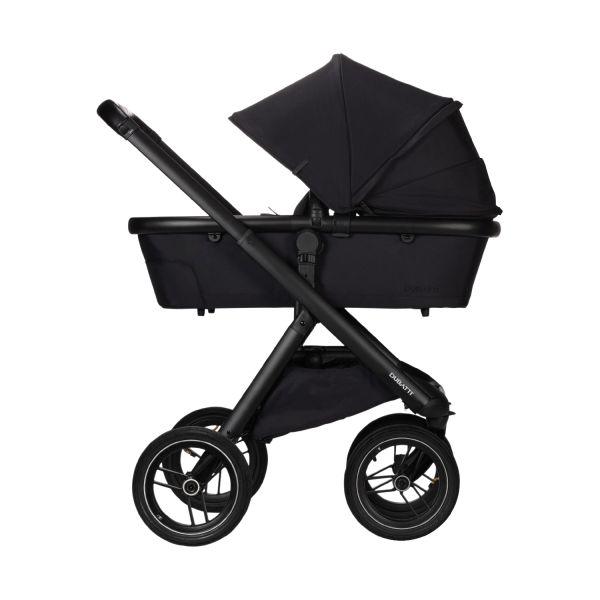 Dubatti One E5 Kinderwagen 2-in-1 Black Frame Black/Black Dubatti One E5 Kinderwagen 2-in-1 Black Frame Black/Black