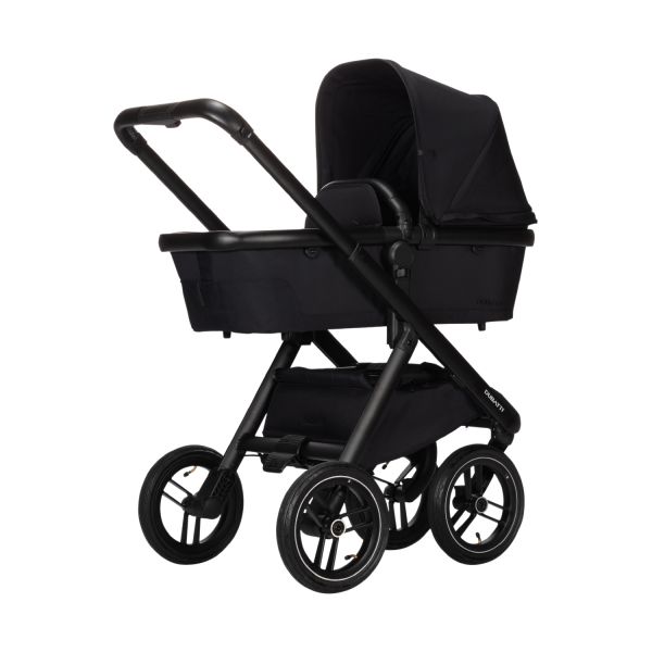 Dubatti One E5 Kinderwagen 2-in-1 Black Frame Black/Black Dubatti One E5 Kinderwagen 2-in-1 Black Frame Black/Black