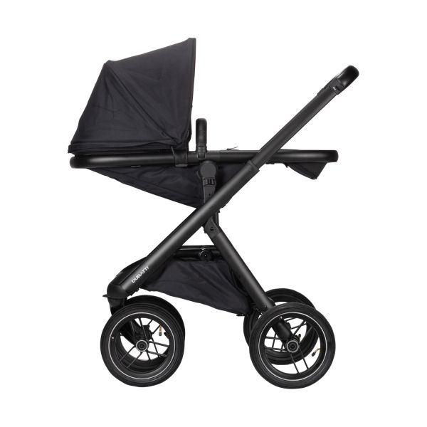 Dubatti One E5 Kinderwagen 2-in-1 Black Frame Black/Black Dubatti One E5 Kinderwagen 2-in-1 Black Frame Black/Black