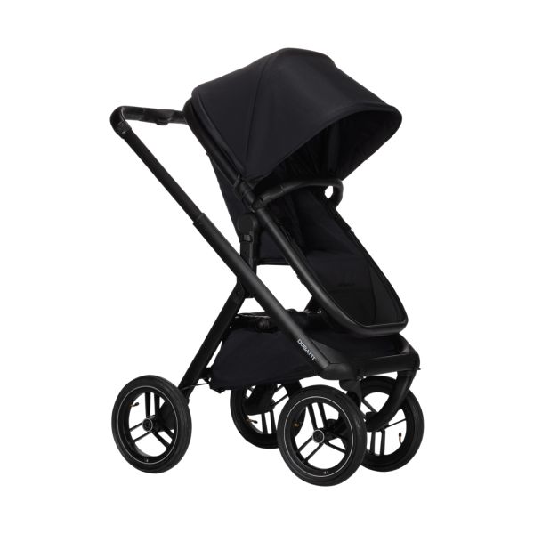 Dubatti One E5 Kinderwagen 2-in-1 Black Frame Black/Black Dubatti One E5 Kinderwagen 2-in-1 Black Frame Black/Black