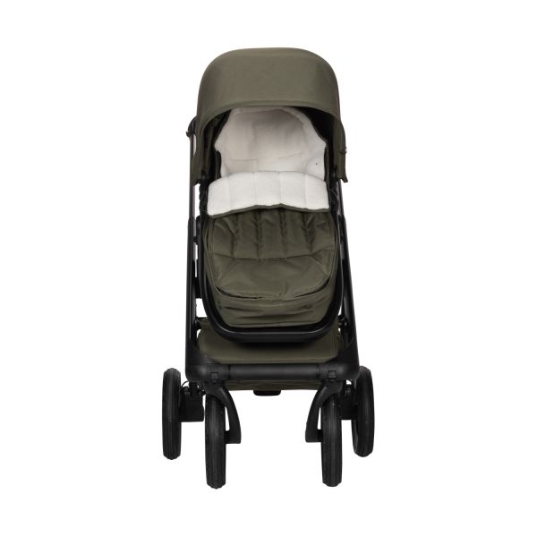 Dubatti One E5 Kinderwagen 2-in-1 Green Frame Black/Black Dubatti One E5 Kinderwagen 2-in-1 Green Frame Black/Black