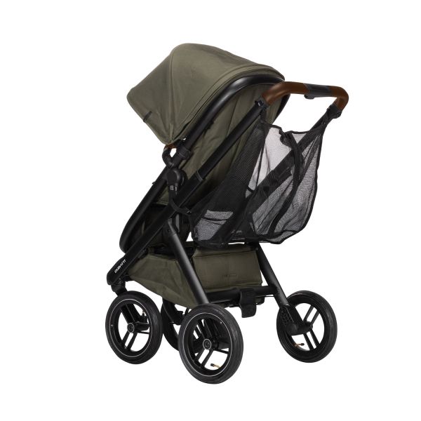 Dubatti One E5 Kinderwagen 2-in-1 Green Frame Black/Dark Brown Dubatti One E5 Kinderwagen 2-in-1 Green Frame Black/Dark Brown