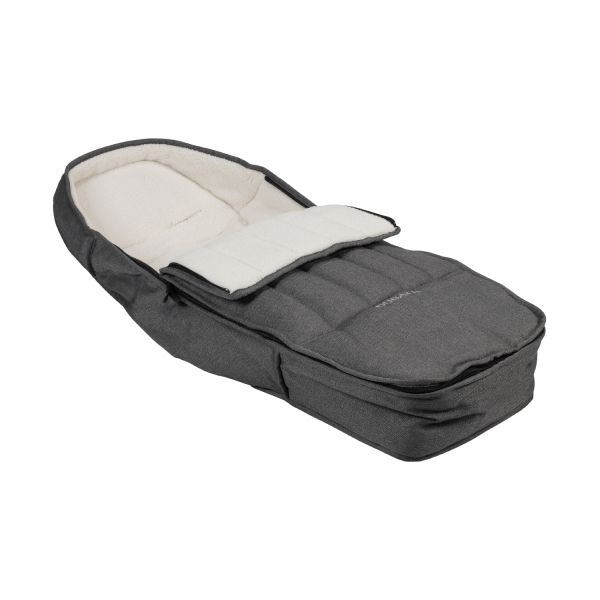 Dubatti One E5 Kinderwagen 2-in-1 Grey Frame Black/Black