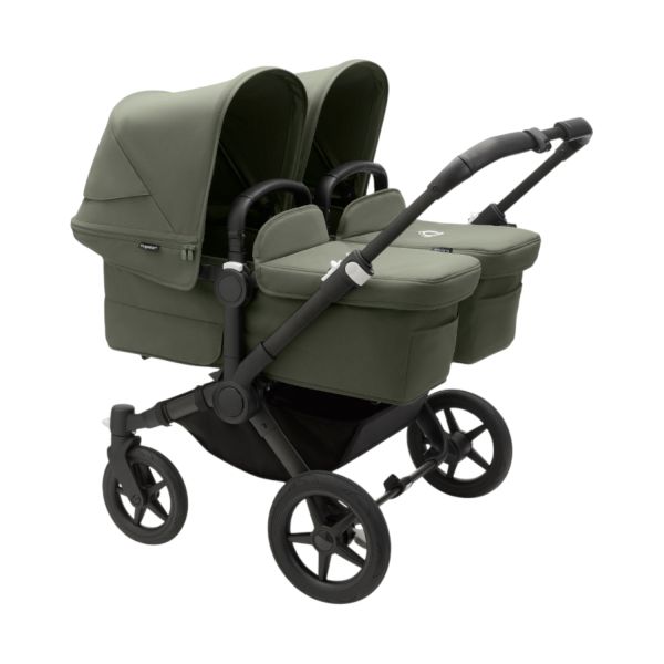 Bugaboo Donkey 5 Tweelingwagen - Black / Forest Green