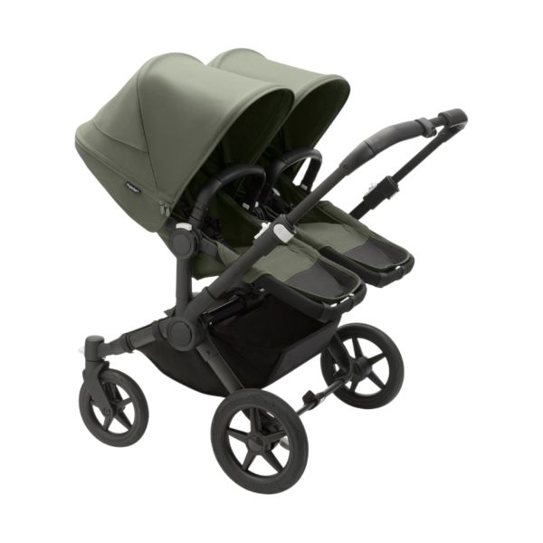 Bugaboo Donkey 5 Tweelingwagen - Black / Forest Green