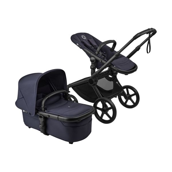 Bugaboo Fox 5 Renew Complete Kinderwagen - Black / Deep Indigo / Deep Indigo Bugaboo Fox 5 Renew Complete Kinderwagen - Black / Deep Indigo / Deep Indigo