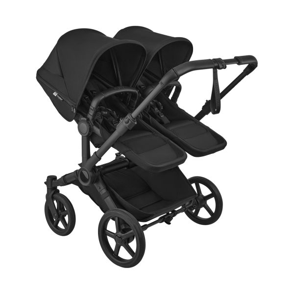 Bugaboo Donkey 6 Twin Essentiële Bundel - Black/Heritage Black