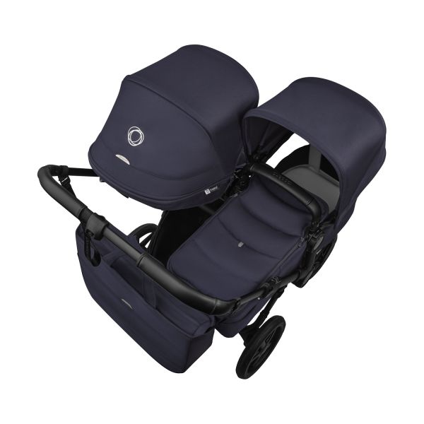 Bugaboo Donkey 6 Duo Complete - Black/Deep Indigo Bugaboo Donkey 6 Duo Complete - Black/Deep Indigo