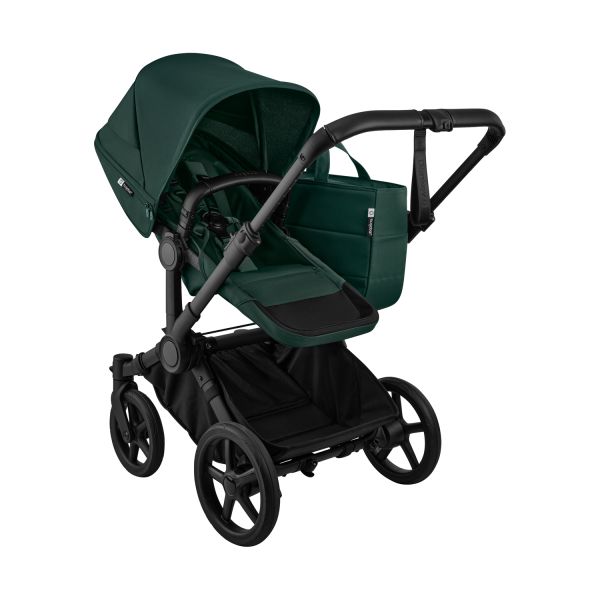 Bugaboo Donkey 6 Single Kinderwagen 2-in-1 - Renew - Black/Fern Green Bugaboo Donkey 6 Single Kinderwagen 2-in-1 - Renew - Black/Fern Green