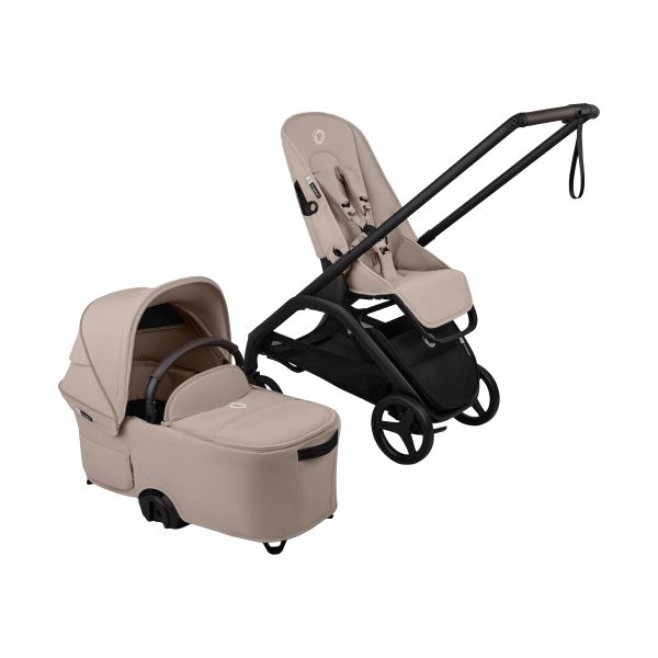 Bugaboo Dragonfly Plus Kinderwagen 2-in-1 - Black/Desert Taupe Bugaboo Dragonfly Plus Kinderwagen 2-in-1 - Black/Desert Taupe