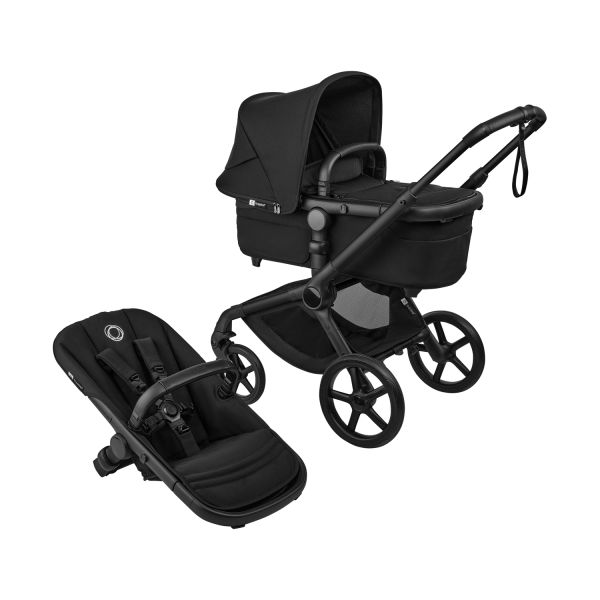 Bugaboo Fox 5 Renew Complete Kinderwagen - Black / Heritage Black / Heritage Black