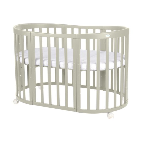 Waldin Oval Combibed 7‑in‑1 - Olive inclusief matras Waldin Oval Combibed 7‑in‑1 - Olive inclusief matras